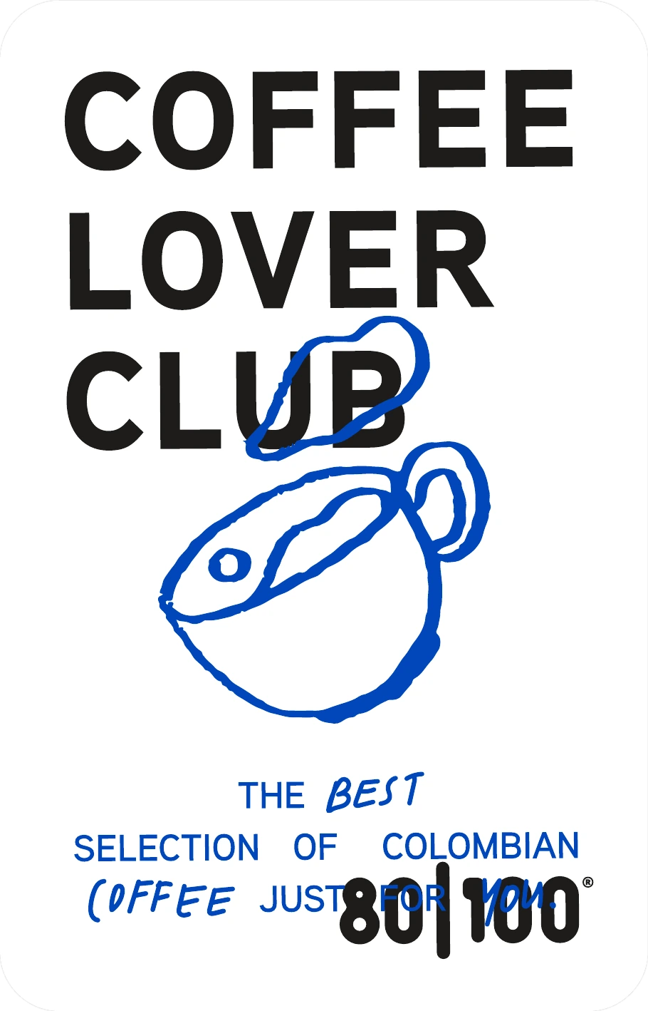 Coffee Lover Club · 80|100
